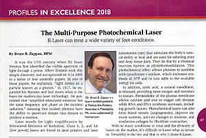 Podiatry Management Magazine Article - The Mult-Purpose Photo Chemical Laser